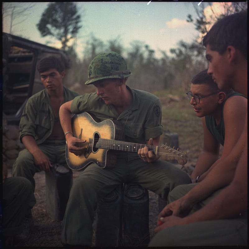 U.S. soldiers during Vietnam