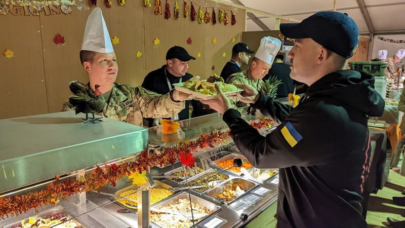 National Guard soldiers deployed to support Ukrainian training share what they’re thankful for