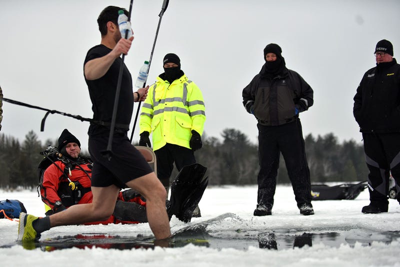 Massachusetts Guard trains in ‘ice bath’
