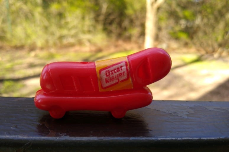 vintage Oscar Mayer Weenie Whistle