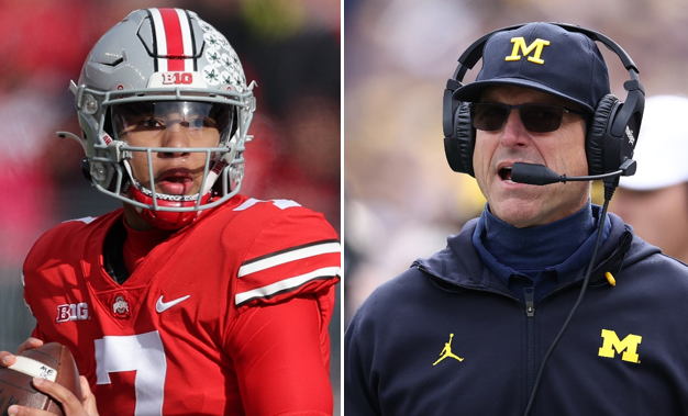 C.J. Stroud and Jim Harbaugh