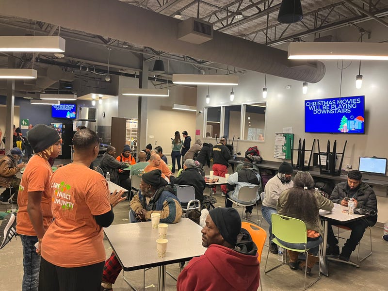 Non profit feeding the homeless