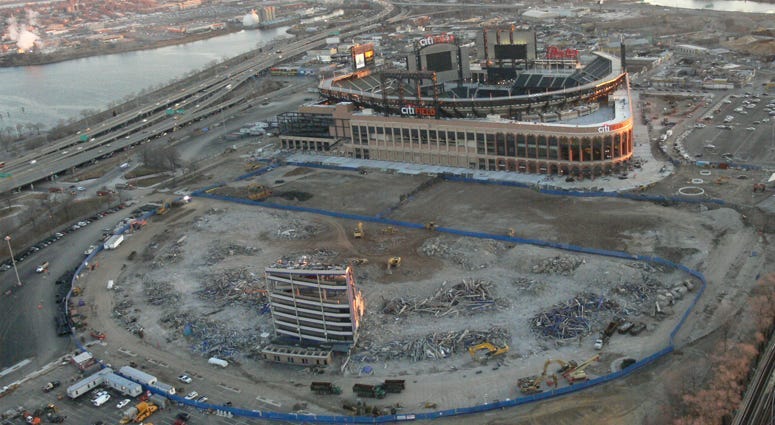 Citi Field and Shea Stadium