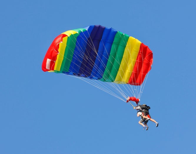 paraglider.