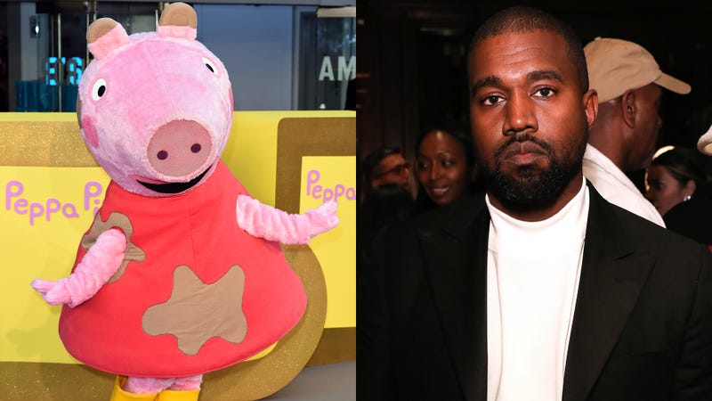 Peppa Pig and Kanye West
