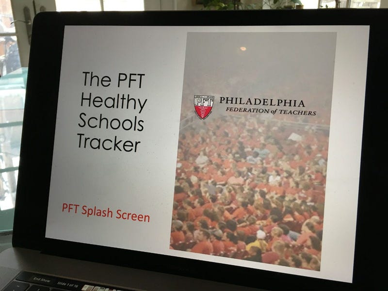 PFT Healthy Schools Tracker app demonstration