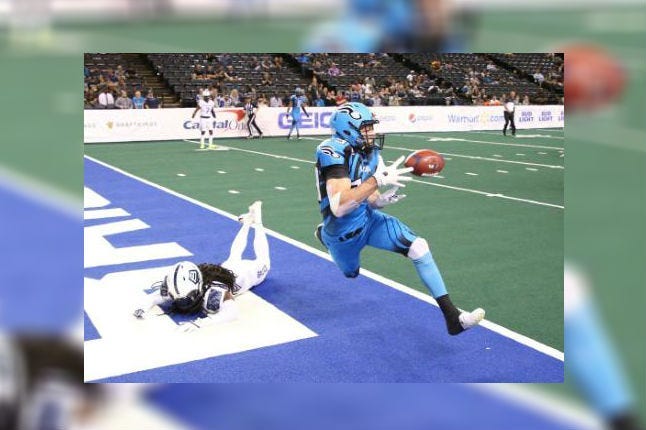Philadelphia Soul wide receiver Aaron Wascha caught three touchdowns in last week's win in Baltimore.