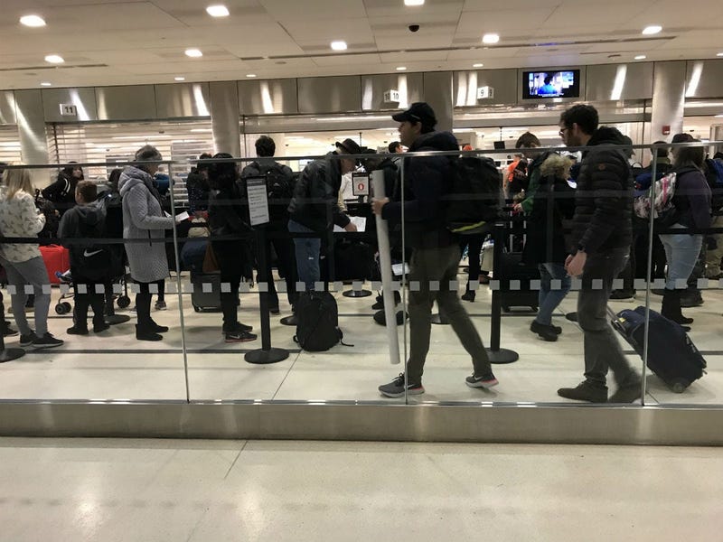At Philadelphia International Airport, hundreds of TSA officers are working and waiting for the government shutdown to end.