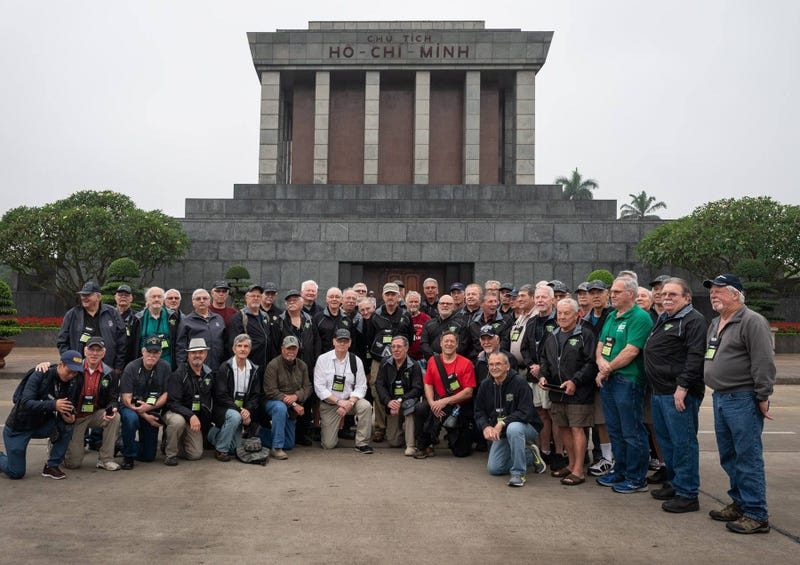 Old Glory Honor Flight participants