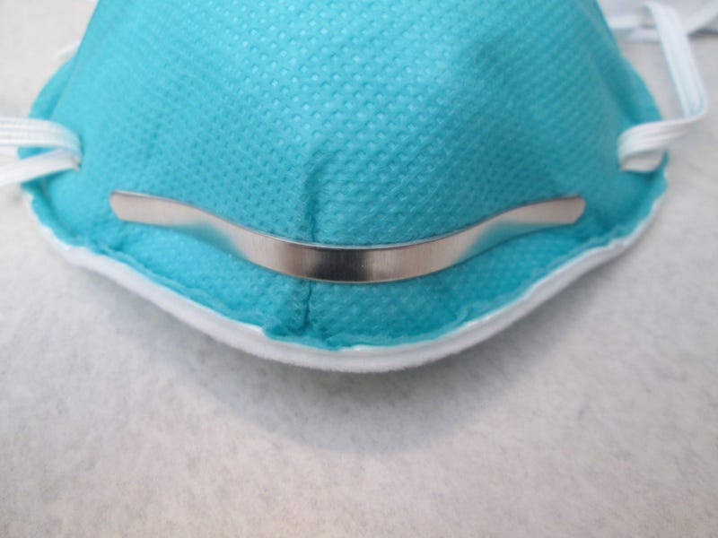 This mask was seized by customs agents Monday at O’Hare Airport.
