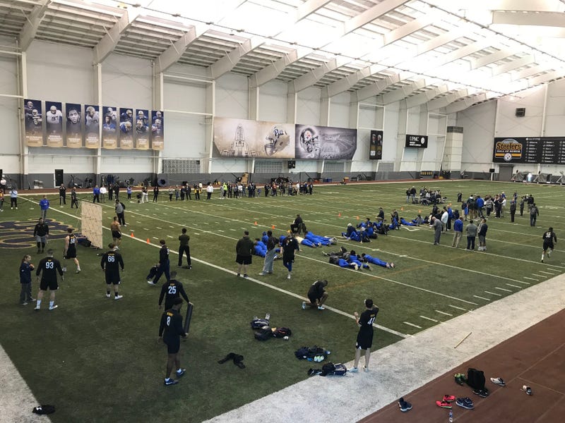 Pitt Football Pro Day in 2019