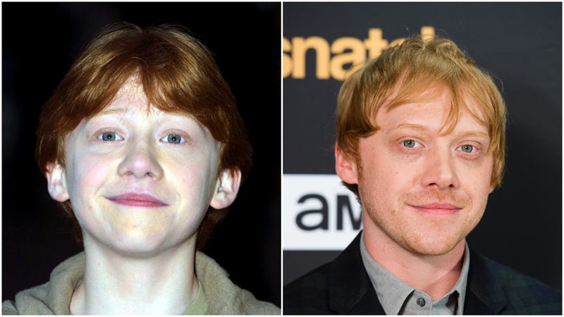 rupert grint ron weasley then and now