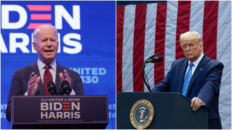 joe biden and donald trump