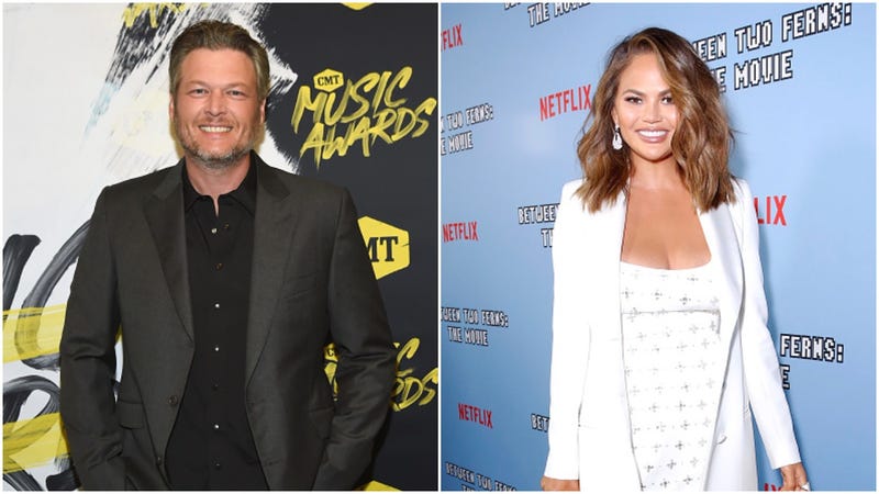 Blake Shelton and Chrissy Teigen
