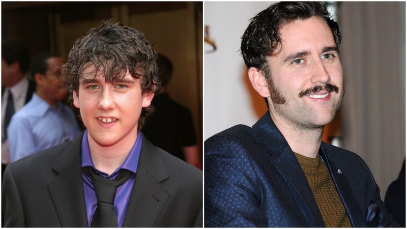 matthew lewis nevile longbottom then and now young and old