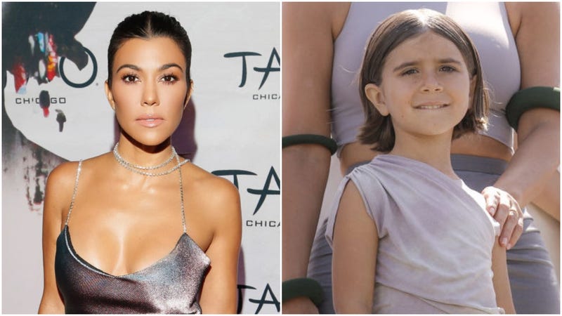 Kourtney Kardashian and Penelope Disick