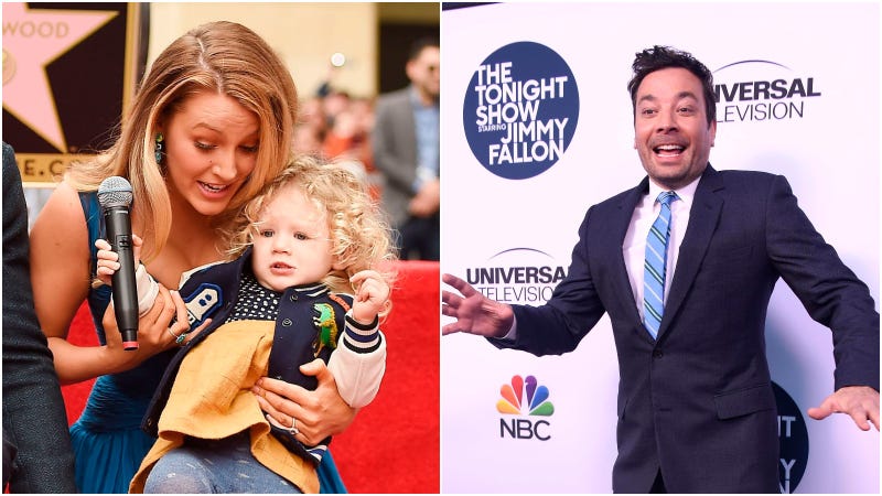 blake lively, daughter james and jimmy fallon