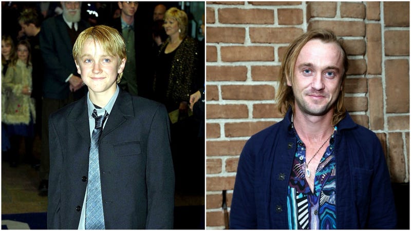 tom felton draco malfoy young and old then and now