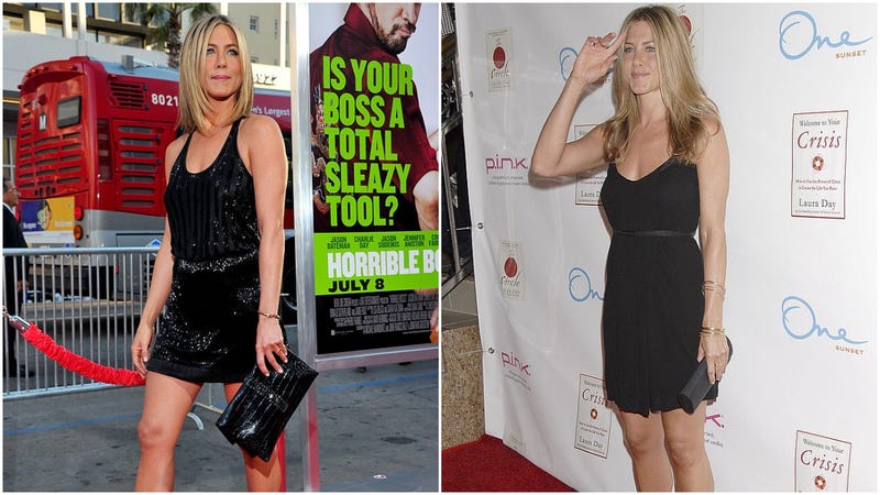 Jennifer Aniston in her little black dress
