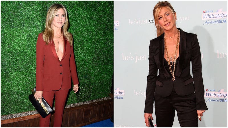 Rockin' The Suit With Jennifer Aniston