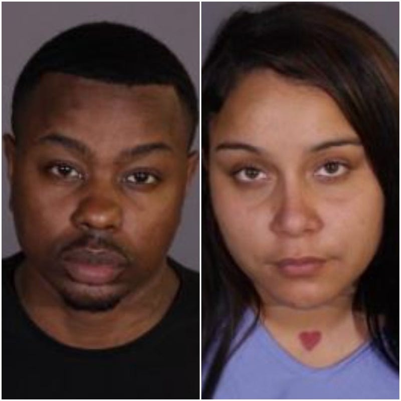 Ashton Carter and Teresa Whitaker mugshot