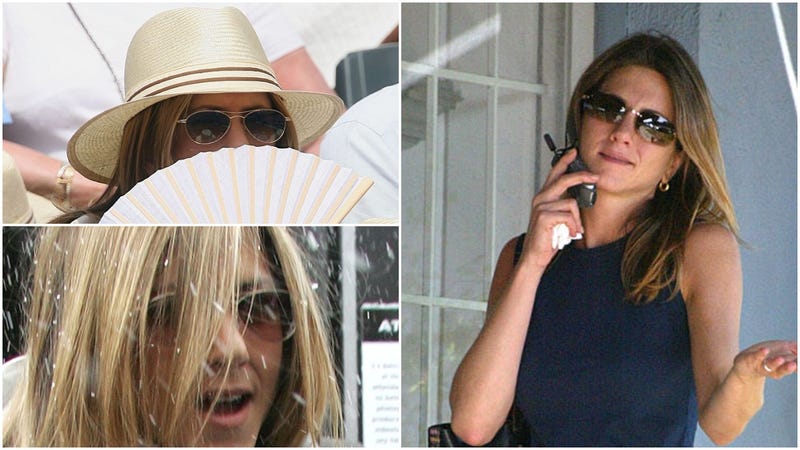 Jennifer Aniston in glasses