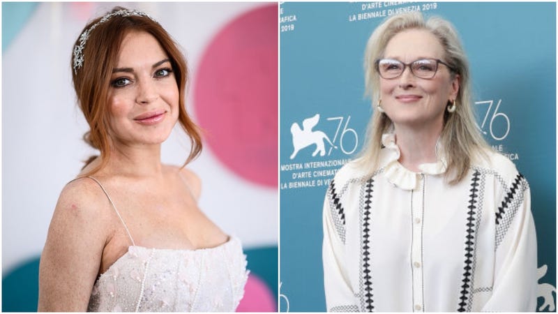 Lindsay Lohan and Meryl Streep