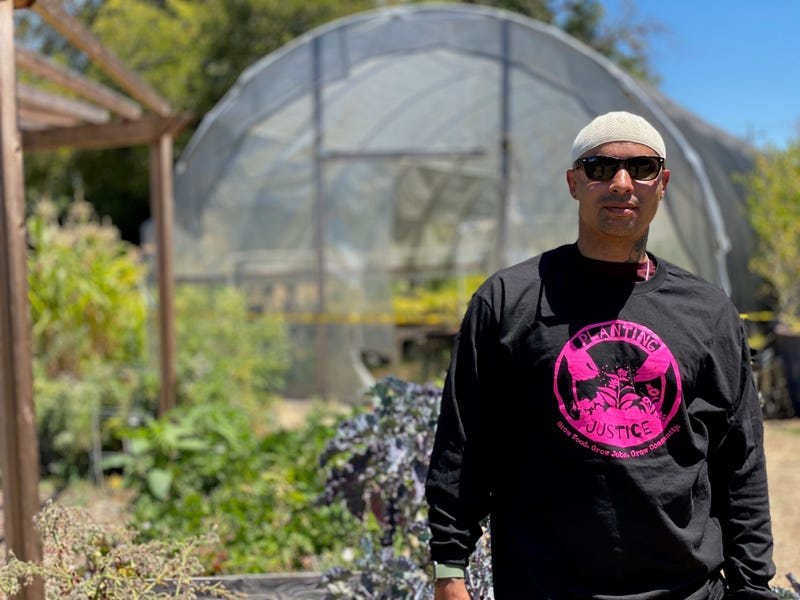 Rasheed Lockheart, formerly incarcerated at San Quentin, now helps others adjust to life outside prison