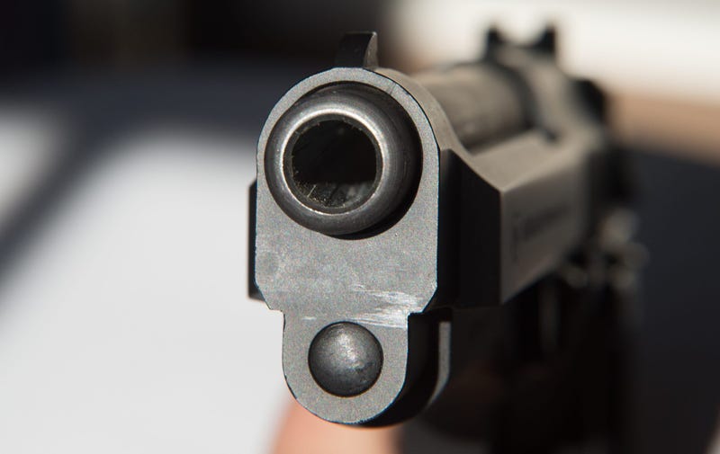 pointing gun