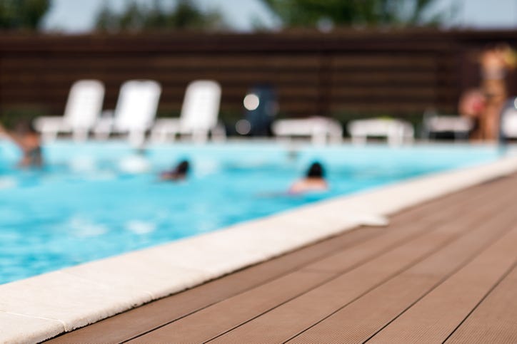 pool deck