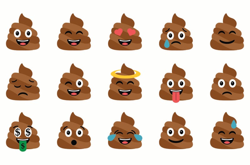 Poop emojis