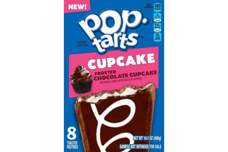 Pop Tart Chocolate Cupcake Flavor