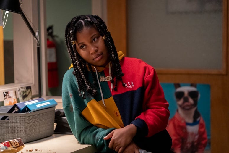 Dominique Fishback stars as Robin, a teenage drug dealer.