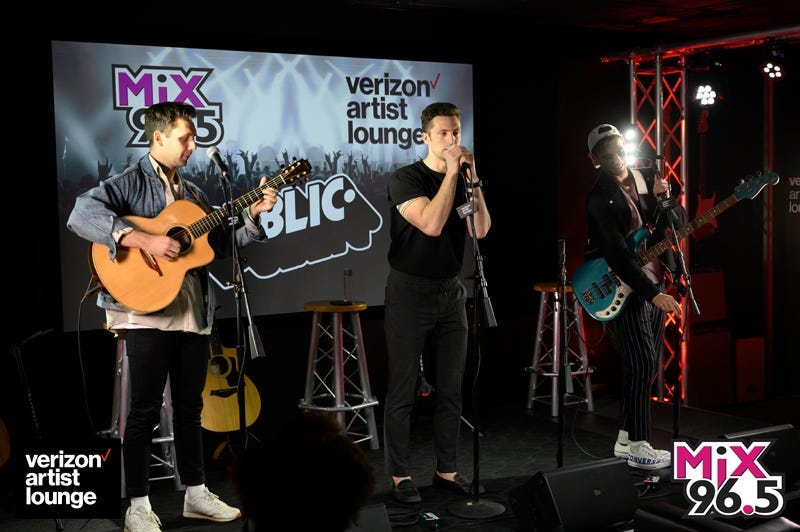 Public in the Verizon Artist Lounge