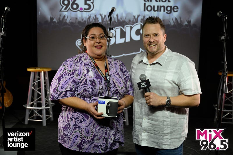Public in the Verizon Artist Lounge