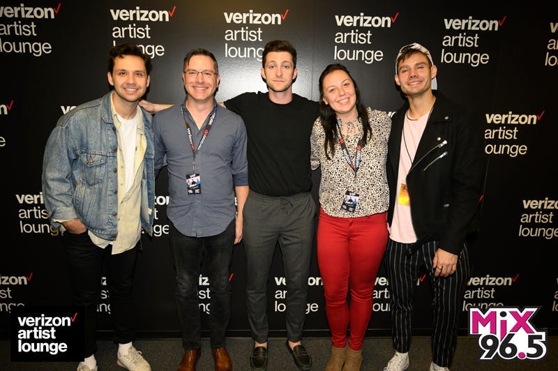 Public in the Verizon Artist Lounge