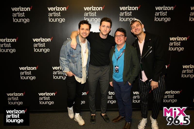 Public in the Verizon Artist Lounge