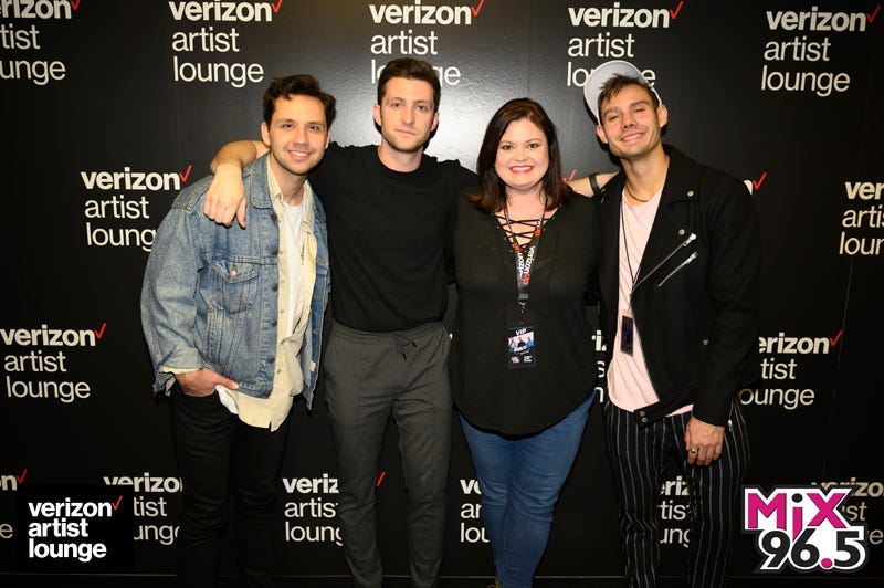 Public in the Verizon Artist Lounge