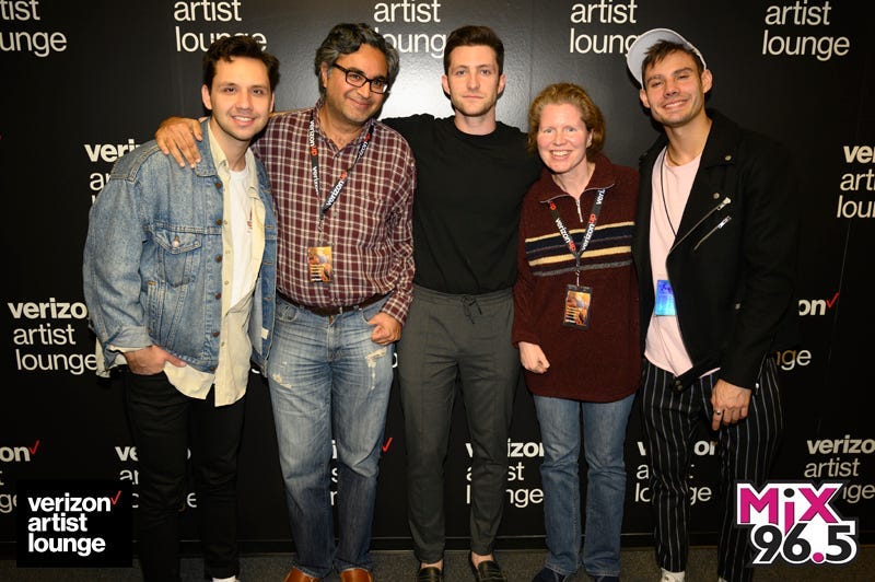 Public in the Verizon Artist Lounge