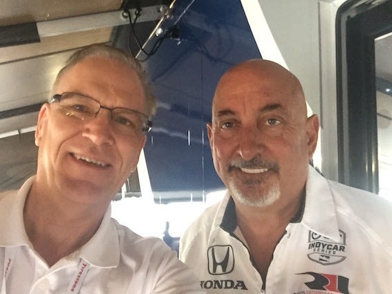 Bobby Rahal With Scott Stiller