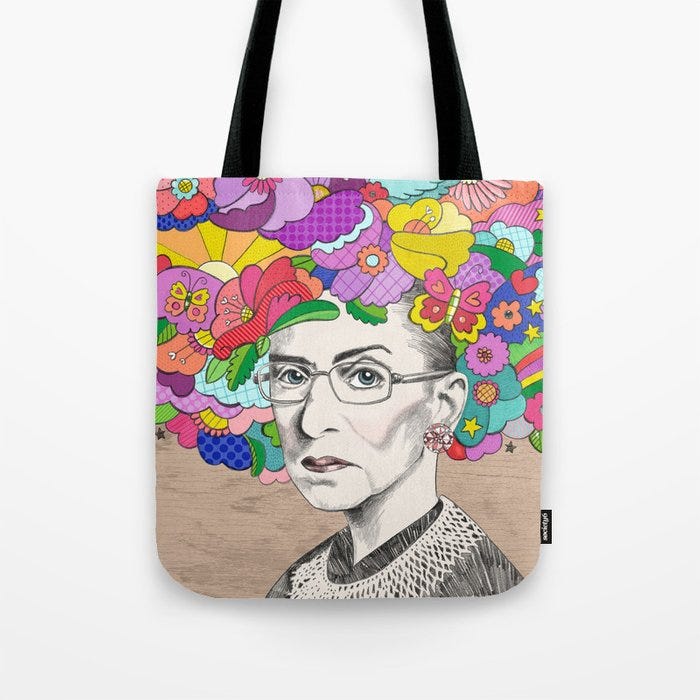 Notorious RBG Tote Bag