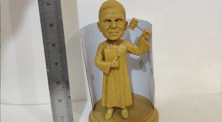 Ruth Bader Ginsburg bobblehead