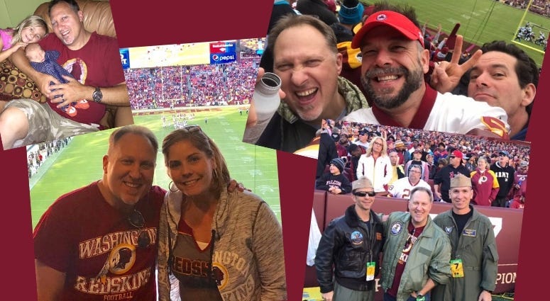 ConnectingVets Reporter Phil Briggs shares memories from Washington Redskins football games