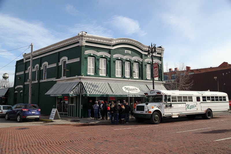 Across from Comerica Park, there's a restaurant that is perfect