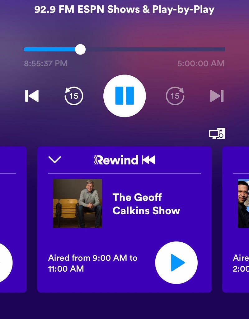 Rewind on 929 FM ESPN