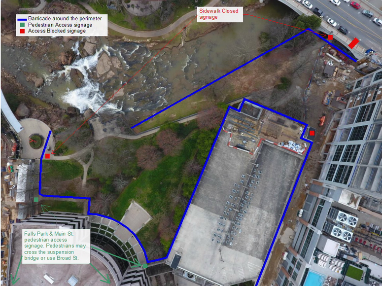 Riverwalk Closure - City of Greenville
