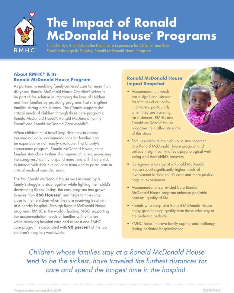 Ronald McDonald House