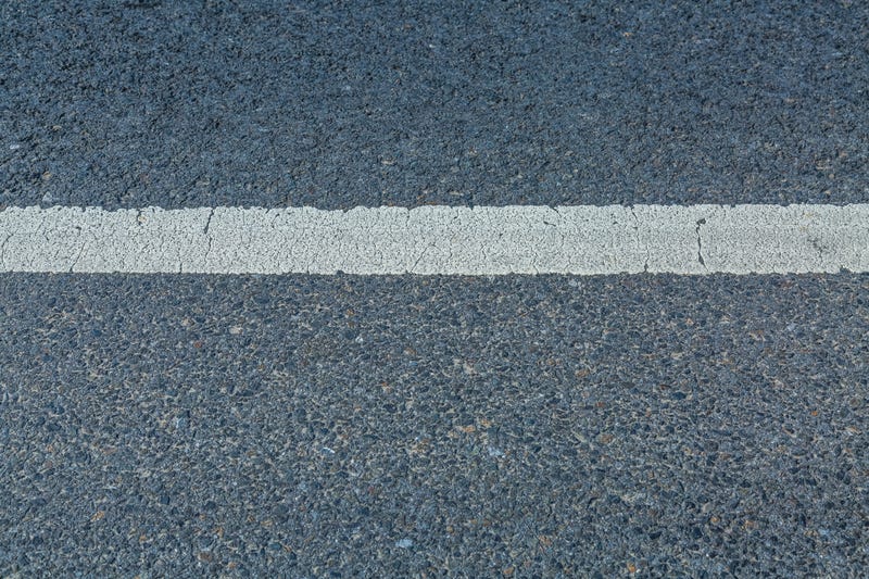 Road, street, dividing line, asphalt
