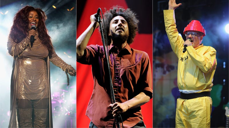 Chaka Khan, Zack de la Rocha, Mark Mothersbaugh