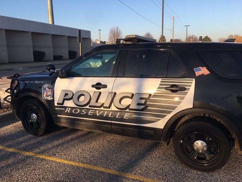 Roseville police car
